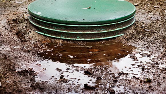 Aerobic septic system inspection services from Eagle Eye Inspection of Texas